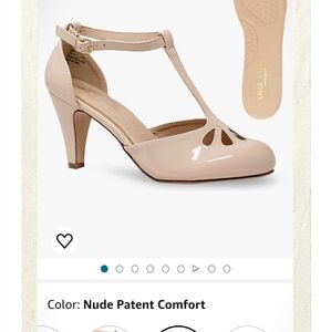 Chase + Chloe Heels style Kimmy-36 colors available: nude, tan